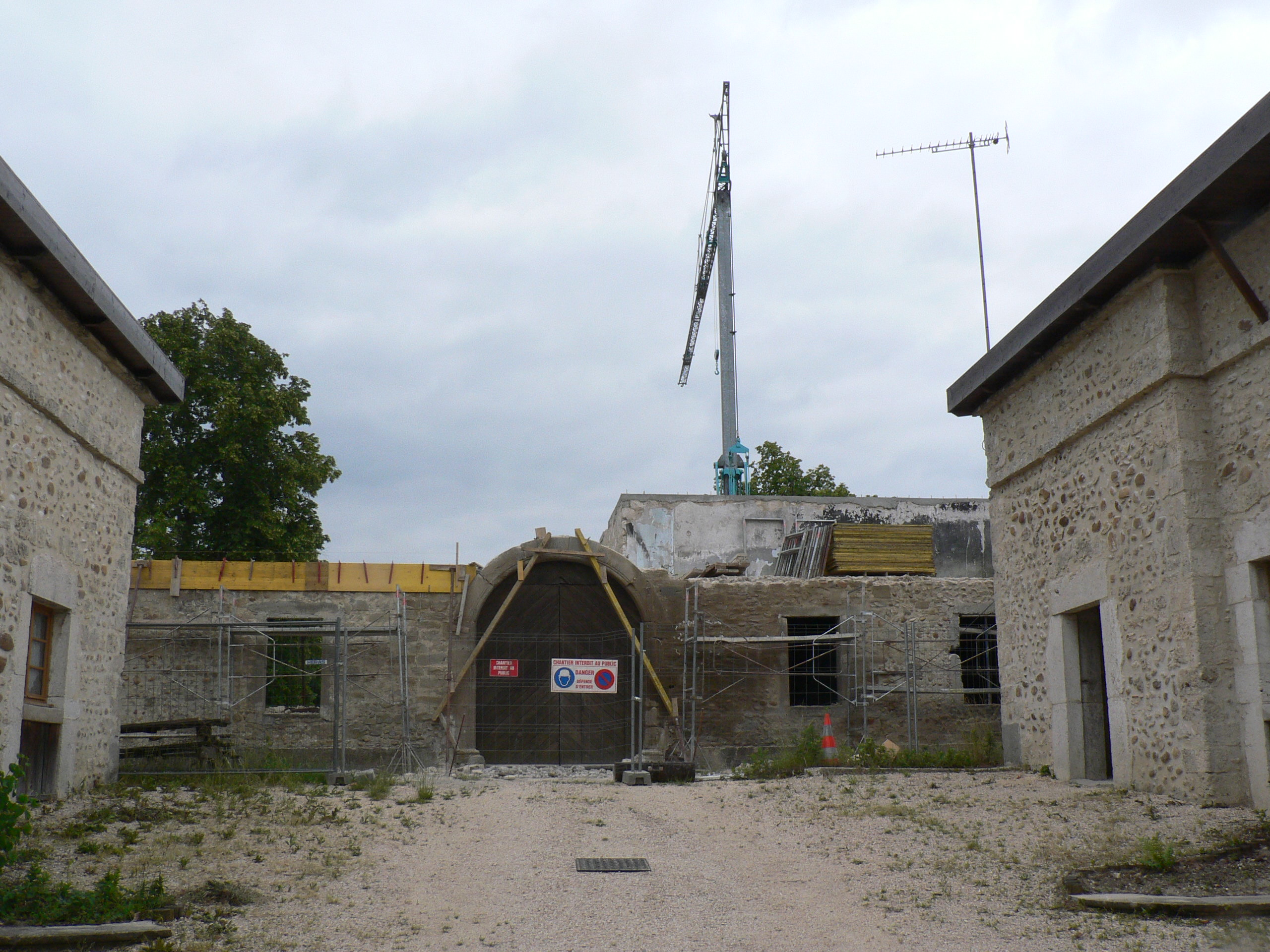 Rénovation d'un Château de Murinais